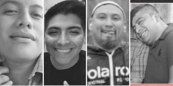 Identifican a los 4 hombres ejecutados en un bar de Chiapas; los responsables de la agresión lograron darse a la fuga; Fiscalía integra carpeta de investigación.