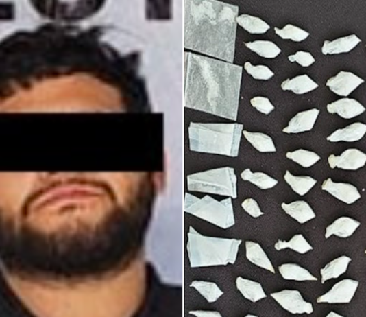 Joven de 22 años detenido con droga