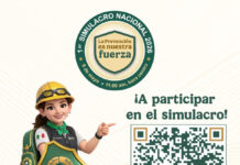 Invitan a participar en el Simulacro Nacional del 6 de mayo