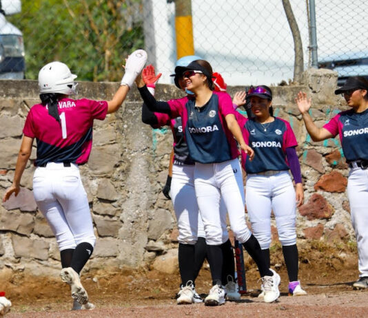 Softbol de Sonora con arranque perfecto en la Olimpiada Nacional