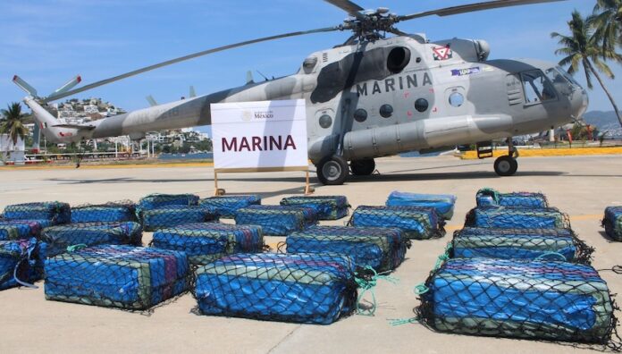 Marina intensifica operaciones y ofrece resultados contundentes; tanto por mar, aire y tierra, durante el presente mes de mayo.