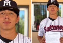 Firma alumno de Cobach con Sultanes de Monterrey