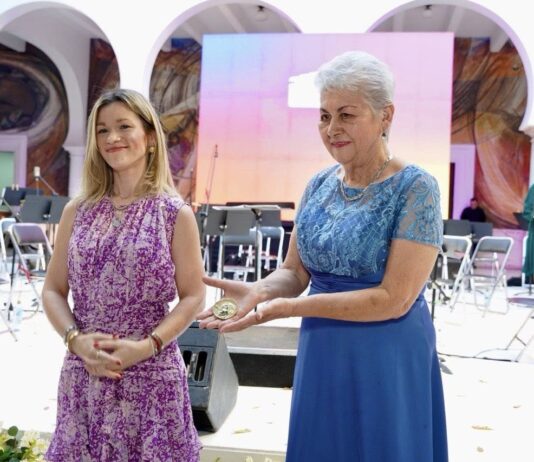 Reconocen a Teresa Catalán con la Medalla Emiliana de Zubeldía en el marco de Fiestas del Pitic 2026