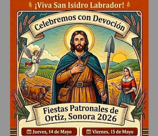 Comunidad de Ortiz se prepara para las Fiestas Patronales de San Isidro Labrador 2026