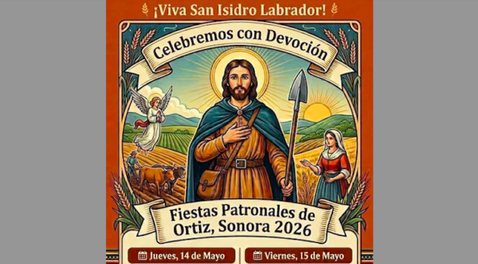 Comunidad de Ortiz se prepara para las Fiestas Patronales de San Isidro Labrador 2026; con el fervor religioso y el orgullo ganadero que caracteriza a la región.