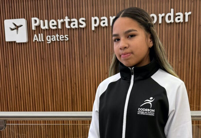 Representa a Sonora en los Juegos Nacionales Conade 2026; la joven deportista guaymense Dafne Sherlyn Rodríguez Tiznado, en tenis de mesa.
