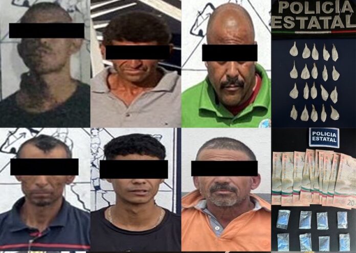 Combate al narcomenudeo continúa aportando resultados; reportan más detenciones y aseguramientos de droga.