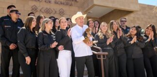 Gobernador Durazo impulsa obras clave de infraestructura y medio ambiente; avanza Parque Ostimuri y carretera a Kino
