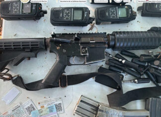 Confiscan droga, armas y combustible en Chiapas