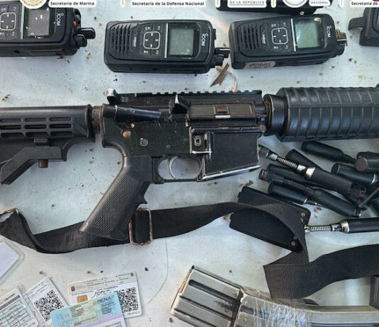 Confiscan droga, armas y combustible en Chiapas