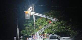 Continúa avanzando el programa “Iluminando Guaymas”