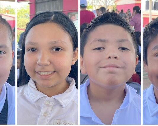 Estudiantes de primaria agradecen a Gobernador Durazo y Presidenta Sheinbaum por entrega de becas Rita Cetina