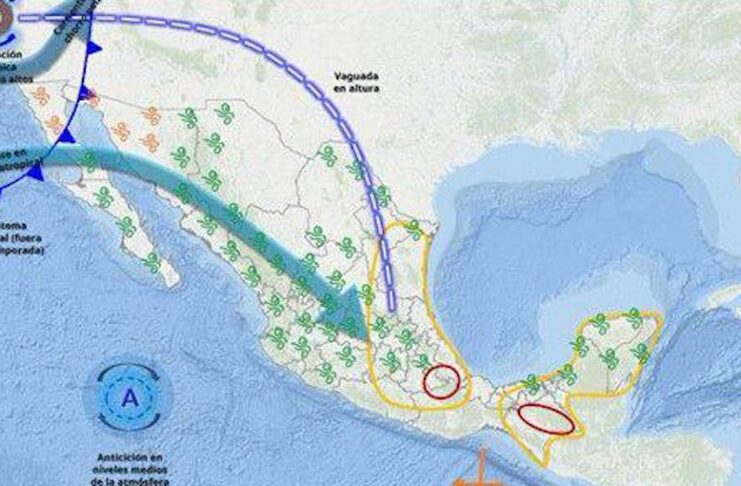 Un sistema frontal fuera de temporada se aproximará al noroeste de Sonora