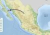 Se registra temblor de 4.0 grados frente a las costas de Guaymas, esta noche