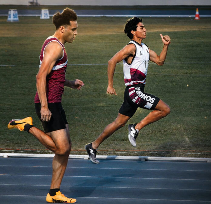 Alumno de Cobach subcampeón nacional en 200 metros de Olimpiada Conade 2026; Franco González Sotelo, del plantel Puerto Peñasco.