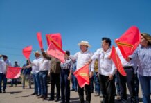 Durazo y Sheinbaum mejoran conectividad en el norte de Sonora con rehabilitación de carreteras