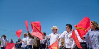 Durazo y Sheinbaum mejoran conectividad en el norte de Sonora con rehabilitación de carreteras