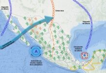 Corriente en chorro subtropical originará cielos parcialmente nublados sobre el sur del estado