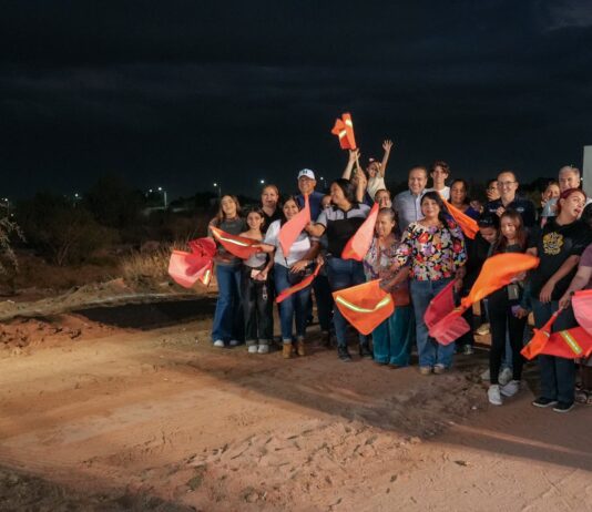 Arranca Toño Astiazarán pavimentación de la continuación del bulevar Quiroga al norponiente de Hermosillo