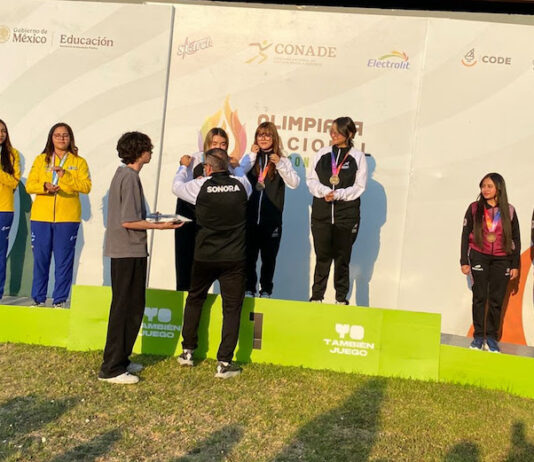 Obtiene medalla de oro para Sonora