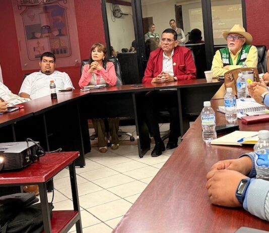 Encabeza Luis Fuentes Aguilar Reunión Intersectorial Municipal de Salud en Empalme