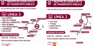 Facilita Gobierno de Sonora transporte gratuito nocturno en Hermosillo del 21 al 24 de mayo