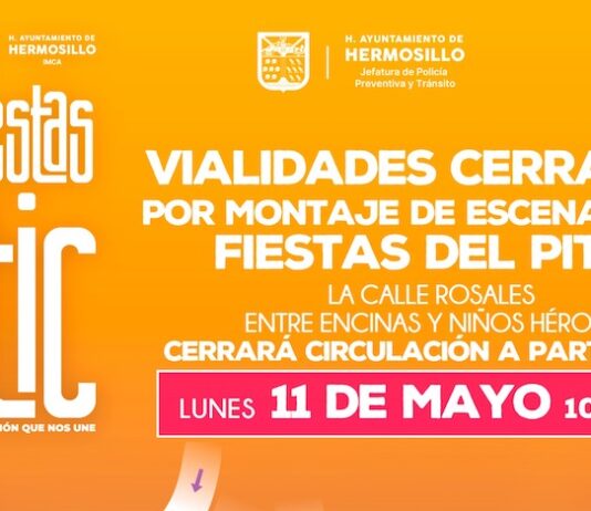 Será cerrado a la circulación un tramo de la calle Rosales a partir del lunes 11 de mayo