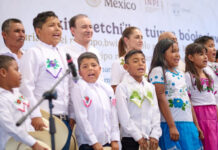 Con el Plan de Justicia Yaqui, Durazo y Sheinbaum fortalecen la educación indígena