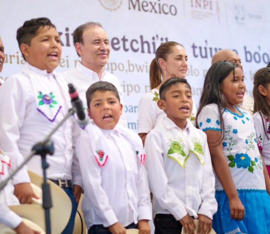 Con el Plan de Justicia Yaqui, Durazo y Sheinbaum fortalecen la educación indígena