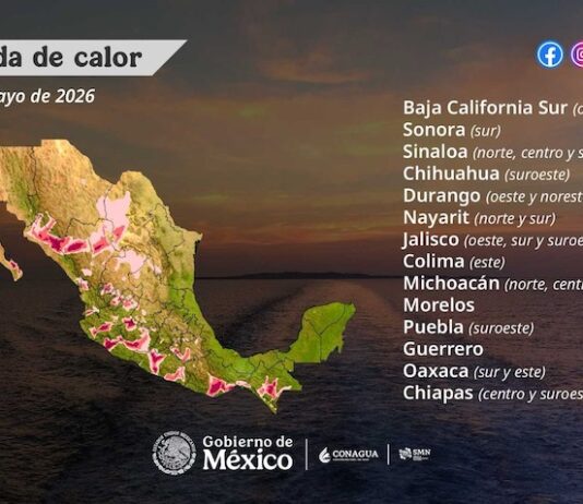 Continuarán hoy temperaturas de entre 40 a 45 grados centígrados