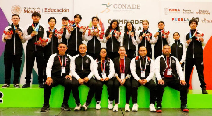 Suma karate do Sonora 9 medallas en el arranque de su Olimpiada Nacional; el resultado incluyó dos preseas del máximo color, cinco platas y un par de bronces, en acciones de este sábado en la capital poblana.