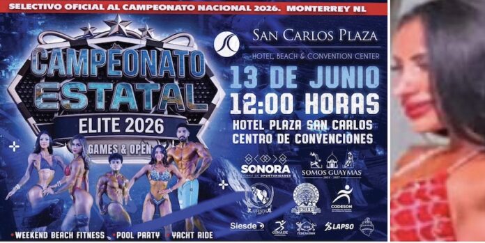 Guaymenses buscarán su pase al Nacional Fisicoculturismo; durante el Campeonato Estatal Élite 2026, del próximo 13 e junio en San Carlos.