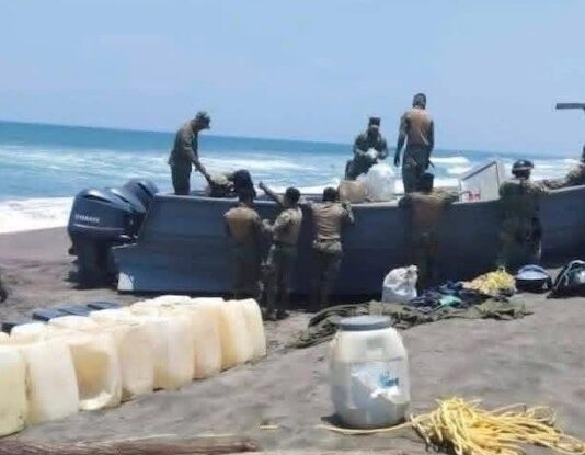 Aseguran más de tonelada y media de cocaína en el Pacífico