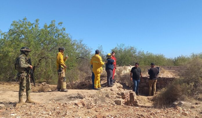 Fueron tres los cuerpos hallados en un pozo, por Guerreras Buscadoras; se hallaban en avanzado estado descomposición, en el ejido Nuevo Empalme.