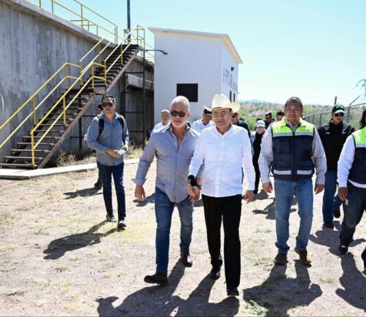 Gobernador Durazo arranca programa de saneamiento de agua en Nogales para garantizar abasto a la población
