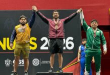 Berrendos de la UES conquistan segundo lugar nacional en halterofilia
