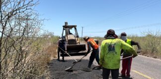 Rehabilitan la carretera estatal 85