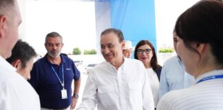 Gobernador Durazo detona crecimiento económico con inversión de 725 millones en industria aeroespacial