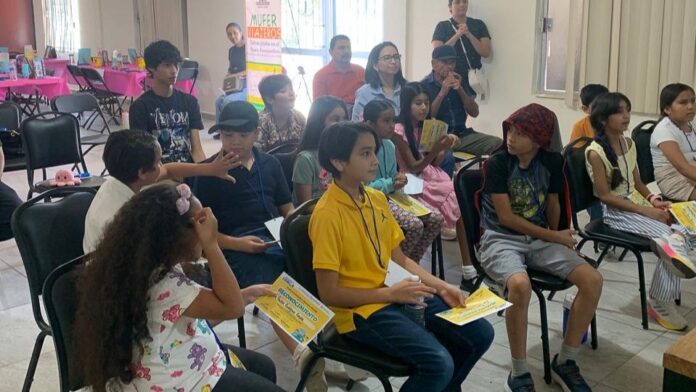 Niños y niñas participan en taller ambiental; evento organizado por el CIAD.