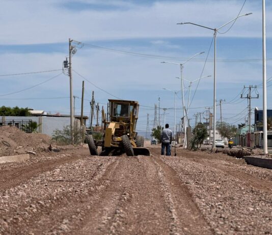 Mantiene Gobierno de Empalme intenso programa de obra