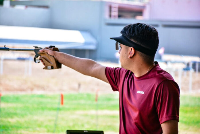 Dupla sonorense de nuevo brilla en Olimpiada Nacional de Tiro Deportivo; de los tres oros de este viernes, dos correspondieron a los pistoleros Andrea Ibarra y David Valdez, quienes cerraron su participación en Jalisco.