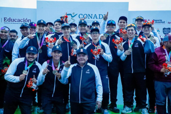 Softbol sonorense, con 3 oros y 1 plata, repite como líder de la Olimpiada Nacional; la delegación sonorense se consagró por segundo año seguido como la mejor entidad del certamen al conquistar tres cetros y un subcampeonato.