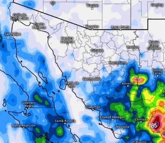 Se esperan tormentas para el día miércoles