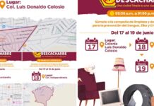 Jornada de Descacharre en tres sectores