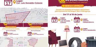 Jornada de Descacharre en tres sectores