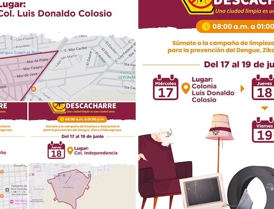 Jornada de Descacharre en tres sectores