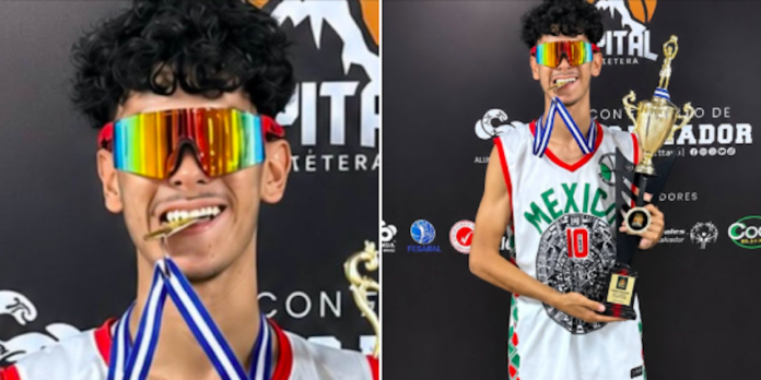Alumno de Cobach triunfa en torneo internacional de basquetbol; importante evento deportivo llevado a cabo en El Salvador.
