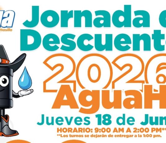 Tendrán en Los Olivos jornada de descuentos de Agua de Hermosillo