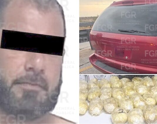 Detenido en la carretera con 21 kilos de metanfetamina