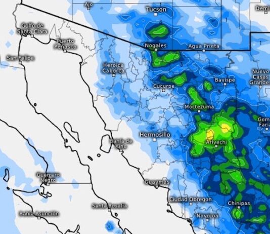 Se esperan más tormentas en Sonora